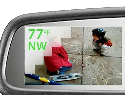 $379.69 • Buy 2012-13 Tacoma Backup Camera & Auto Dim Compass Temp Mirror Kit PLUG & PLAY!