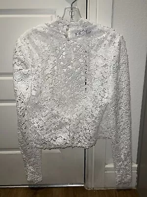 Monique Lhuillier Atherton Jacket Size 12 Unaltered  • $1700