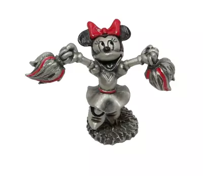 Disney Minnie Mouse Cheerleader 2  Figurine Hudson Fine Pewter #5999 Rare • $79.99