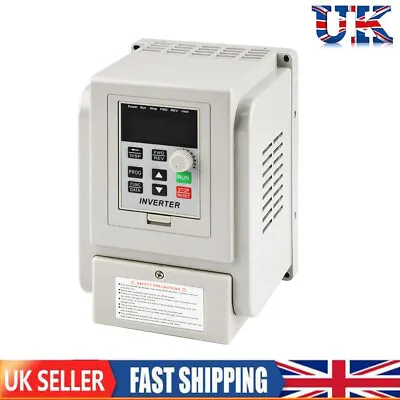 220V 1.5KW/2.2KW Variable Frequency Drive Inverter VFD Single To Three Phase • £68.39