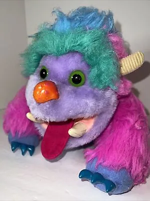 My Pet Monster Wogster Plush Hand Puppet Stuffed Animal AmToy VTG 1986 Fun! Read • $92