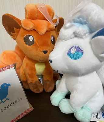 Vulpix & Alolan Vulpix Set Plush Doll Stuffed Toy Pokemon ALL STAR COLLECTION • $69