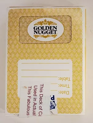 Vintage Golden Nugget Casino Deck Paul Son Playing Cards  Sealed By Casino • $29.99
