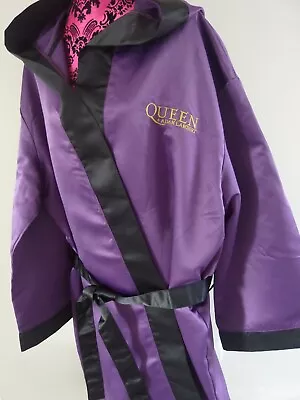 Queen + Adam Lambert The Rhapsody Tour Hooded Robe Bag Lanyard & Passes • $90