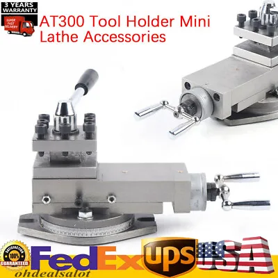 Metal Holder Mini Lathe Set Accessories Metal Change Drill Lathe Tool Assembly • $112.10