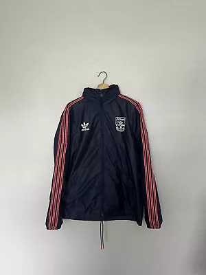 £99.99 • Buy Arsenal 1990 - 1992 Adidas Original Windbreaker Jacket | Men's Medium