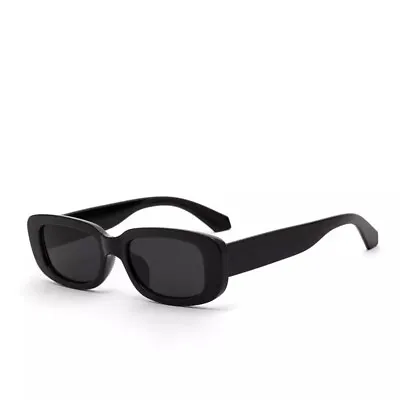 Fashion Retro Y2k Rectangle Sunglasses Shades Sun Glasses Women UV400 • £4.99