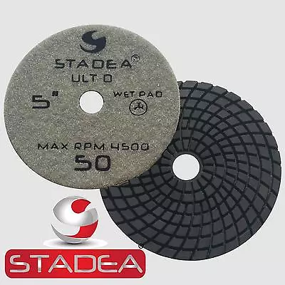 Stadea 5 Inch Granite Polishing Pads For Granite Quartz Marble Stone Polishing • $13.99