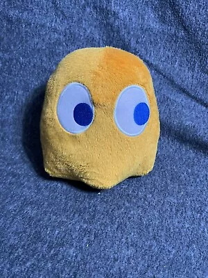Pac Man Ghost Plush 12 Inch Toy Factory Brand Orange Color  Clyde  Stuffed Toy • $15