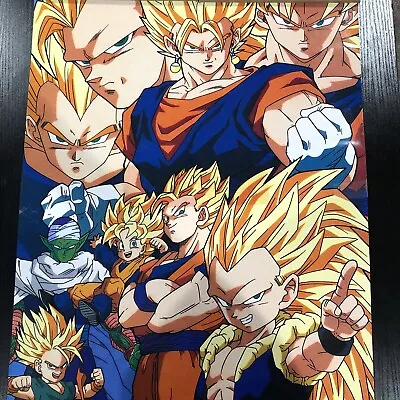 DBZ Dragon Ball Z Super Saiyan Gloss Poster 15” X 20” VEGITO GOTENKS Anime Manga • $20