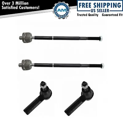 Front Inner & Outer Steering Tie Rod Rack End Kit LH & RH Set For Ford Mustang • $64.79