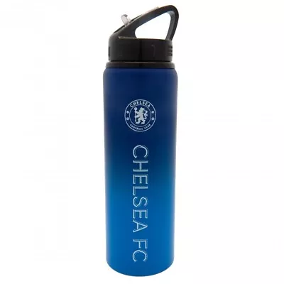 Official Chelsea FC Aluminium Water Drink Bottle XL Fade Design Christmas Gift • £11.50