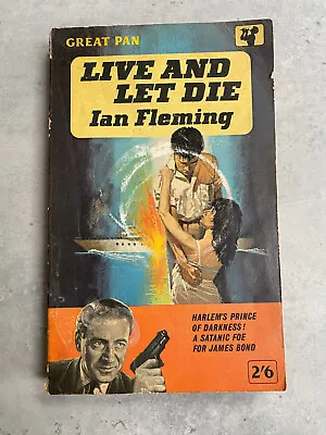 Rare DIRECTORS Live And Let Die 1961 FIRST 1st/6th Pan Ian Fleming James Bond • $12.33