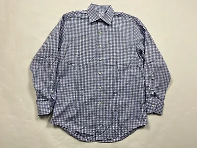 Vintage Brooks Brothers Men’s Egyptian Cotton Shirt Size 16-34 Made In USA • $39.99