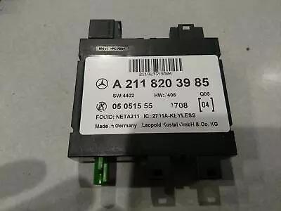 07 08 MERCEDES CLS550: Multiplex Network Module; ID# A 2118203985 • $61