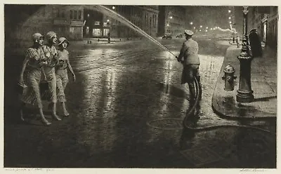 Two A.M. : Martin Lewis : 1932 :  Archival Quality Art Print • $57.95