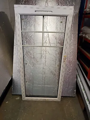 Upvc Window Double Glazed With Top Georgian Bars • £40