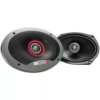 MB Quart FKB169 MB Quart Formula 6 X 9-Inch 2-Way Car Speakers Black • $39.95