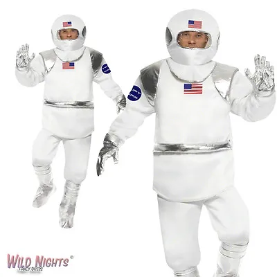 Fancy Dress Costume # Mens Spaceman Astronaut Costume Med 38 -40  • £55.14