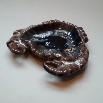 £14.95 • Buy Unique French Ceramic Crab Ashtray.