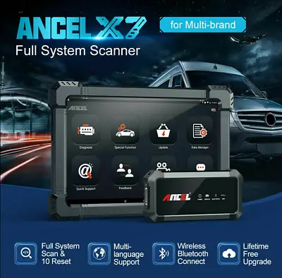 Ancel X7 OBD2 Bluetooth Scanner Code Reader Diagnostic Tool ABS SRS For Mazda • $957.99