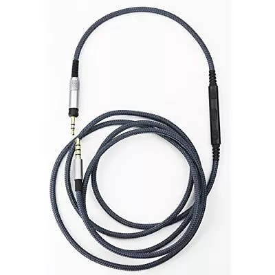 Audio Cable With In-Line Mic Remote Volume Compatible With Sennheiser HD598 ... • $22.10