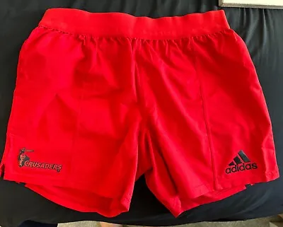 Canterbury Crusaders Player Issue Rugby Shorts UK 10 • £40