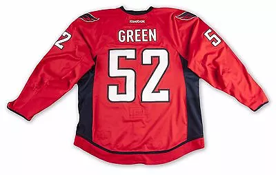 Washington Capitals Mike Green 2012-13 Game Worn/Used Home Jersey ~ MeiGray • $3500