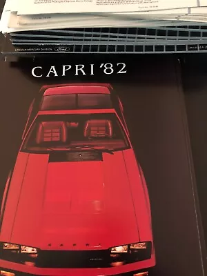 1982 Mercury Capri   Brochure • $0.99