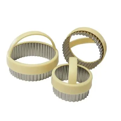 £8.59 • Buy Eddingtons Fluted Pastry/Cookie Cutter Set - 3 Piece