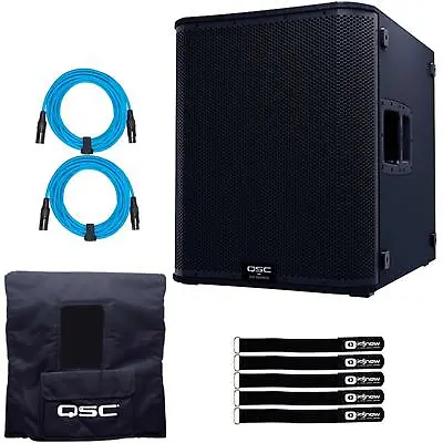 QSC KS118 18  3600 Watt Active Powered Subwoofer W Protective Cover • $1876.40