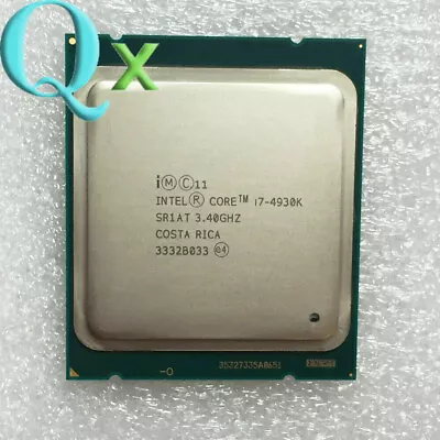 4Th Gen Intel Core I7-4930K LGA2011 CPU Processor SR1AT 3.4Ghz 6Core 12Thread • $45