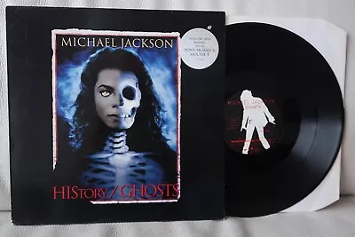 MICHAEL JACKSON HIStory / Ghosts RARE Vinyl 12  MAXI Tony Moran MIX Epic 1997 • $99