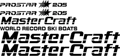 $64.95 • Buy MasterCraft Prostar 205 Full Set #2