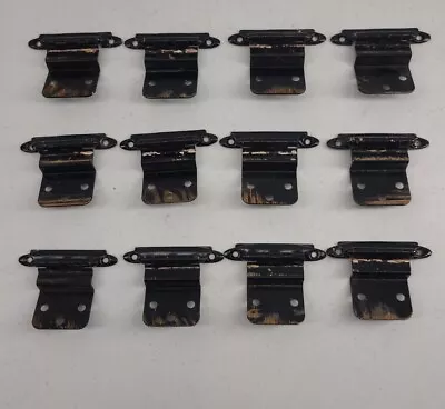 $14.95 • Buy Vintage Amerock Kitchen Cupboard Cabinet Hinges Lot Of 12 Black
