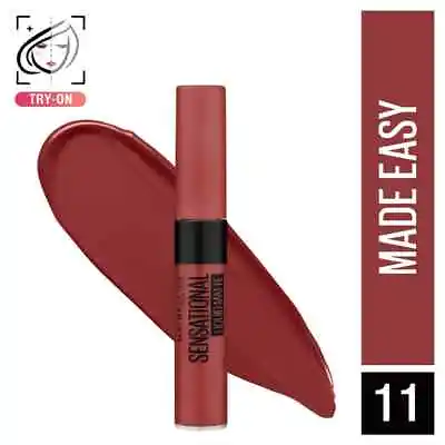 Maybelline New York Sensational Liquid Matte Lipstick - 7ml Free Shipping • $12.98
