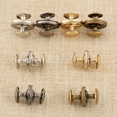 £5.14 • Buy 10 Set 4 Colours Strong Magnetic Buttons Metal Magnetic Snaps For Clothes Sewing
