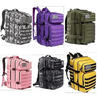 USA Tactical 45L Military Tactical Backpacks Army Pack 3 Day Bug Out Bag  • $69.99