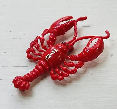 Vintage Red Maine Lobster Souvenir Plastic Brooch Pin • $9