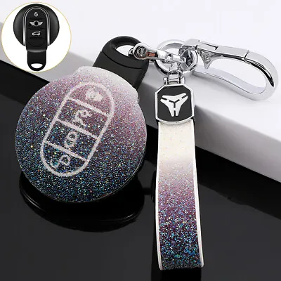 Bling Car Key Cover Case Holder For Mini Cooper S F54 F56 F57 F60 JWC Remote Fob • $26.99