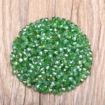 $1.48 • Buy 200pcs 2mm Glass Crystal Bicone Beads Loose Beads DIY Jewelry Make #5301 
