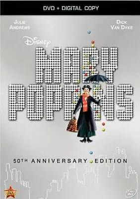 Mary Poppins: 50th Anniversary Edition (DVD + Digital Copy) - DVD - VERY GOOD • $4.98