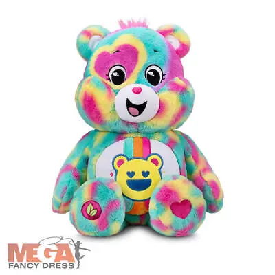 Care Bears Jumbo Good Vibes Bear 60cm Plush Kids Soft Toy Collectible Friends • £44.99