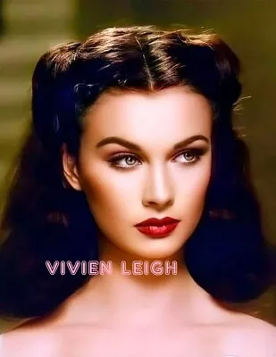 Vivien Leigh #77 Beautifully Colorized Photo 11 X 8.5 Free Shipping • $10.99