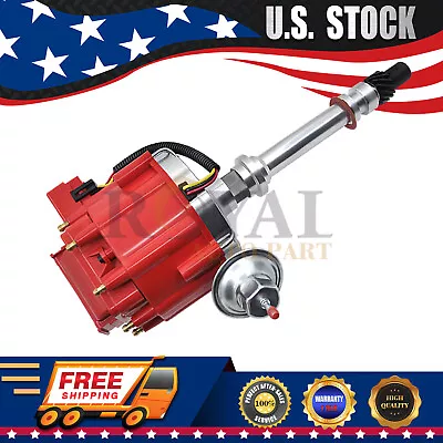 $49 • Buy For Chevy V8 HEI Distributor W/ 65K Coil 7500RPM - 350 454 SBC BBC GM08
