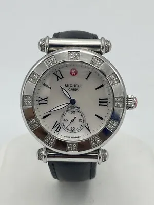 Michele Caber MOP Diamond Swiss Watch MW16A01H6025  • $499.99