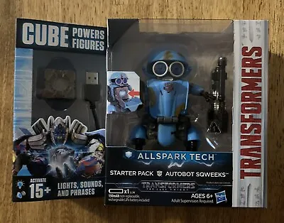 Transformers Autobot Squeeks Cube Power Figures Allspark Tech Starter Pack - New • $21.95