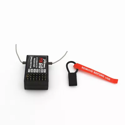 6CH MK610 2.4GHz DSM2 Receiver For AR6100 Spektrum Dx5e Dx6i Dx7 Transmitter • £16.91