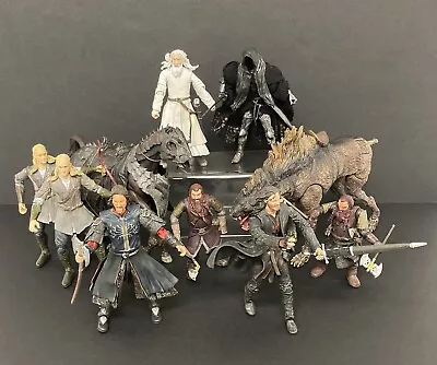 Lord Of The Rings Action Figure Horse Warg Beast Bundle X10 LOTR Mythical Toys • £34.99