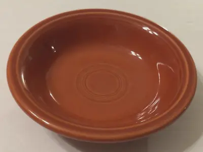 Fiesta Brick Red HLC USA Vintage 80s Fruit Dessert Lead Free Bowl Retired 5 1/4  • $6.57